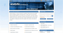 Desktop Screenshot of analyticrecruiting.com